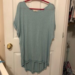 Beautiful Light Blue/Teal Tunic Sz L
